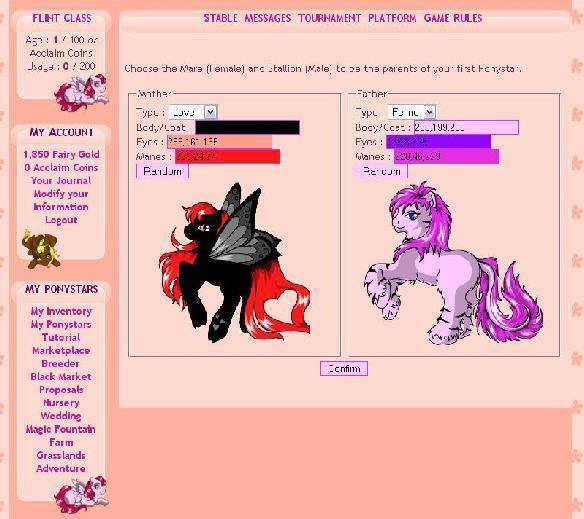 Juegos de Ponystars